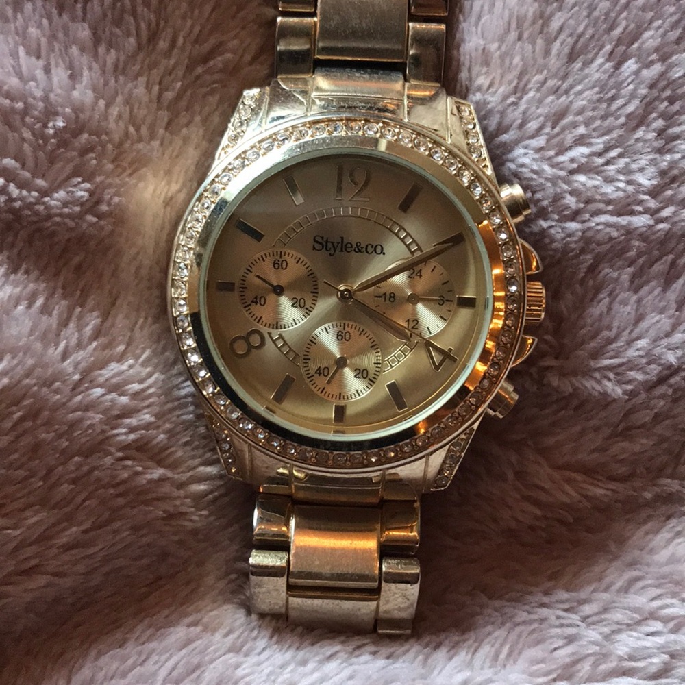 Women’s Gold Style&co. Watch
